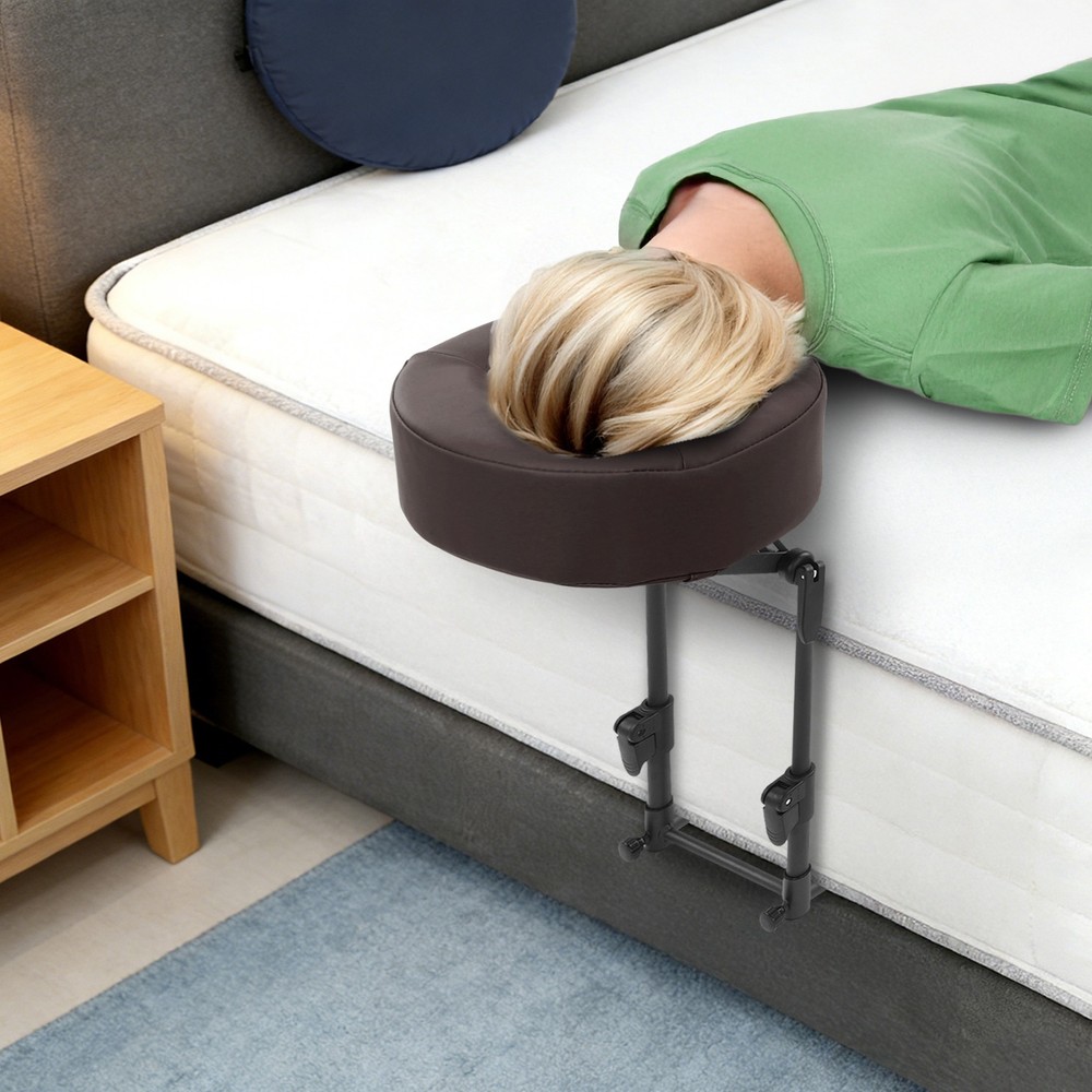 Massage Headrest Massager Face Down Pillow Head Cradle&Face Rest Support Cushion