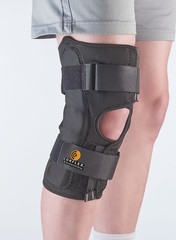 Corflex Cooltex 13″ Anterior Closure Knee Wrap OP Pop wHinge. SMALL. NEW!
