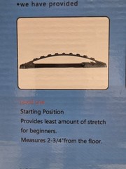 Waist Relax Mate Back Massager Stretching Device Pain Relief Lumbar Support Mat
