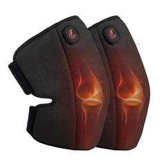 Heated Knee Brace Cordless 3Mode 3000mAh Pair Arthritis Warmer Wrap Men Women