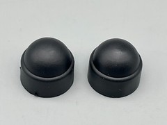 1/2 “ Nut End Caps, 2 Pk, Rollator Parts for the Carex Steel Rolling Walker, NEW