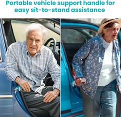 Car Handle Assist Standing Mobility Safety Tip Portable Bar Support 1Pc