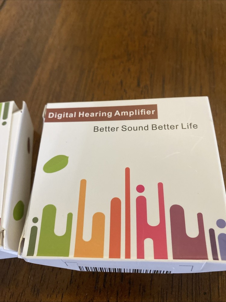 Ear Hearing Amplifiers, Set of 2, Rechargeable Digital Technology