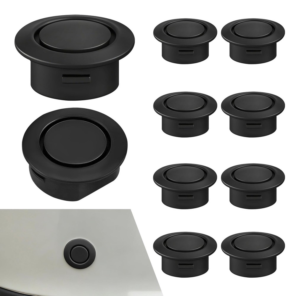 10PCS Car Bumper Sensor Hole Plugs, Automobile Front and Rear Bumper Radar Pr…