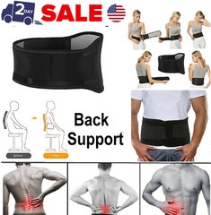Adjustable Lower Back Brace Lumbar Support Waist Belt For Men Women Pain Relief