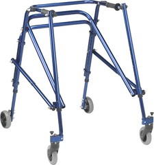 Nimbo 2G Lightweight Posterior Walker, Without Seat, Knight Blue, Large