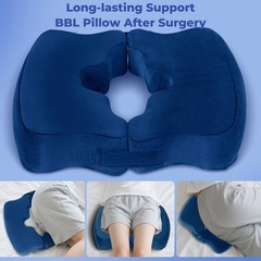Bed Sore Cushions for Butt, Memory Foam Hemorrhoid Pressure Relief Pillow wit…