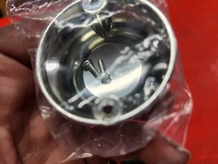 2pk Unbranded 8″ x 2″ Aluminum Power Chair Wheels w/ Solid 5/16″ Bearings & Cap