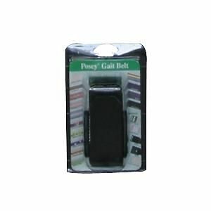 Premium EZ Clean Gait Belts w/ Spring-Loaded Buckle Black, 58in – 1 Count