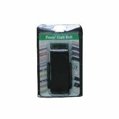 Premium EZ Clean Gait Belts w/ Spring-Loaded Buckle Black, 58in – 1 Count