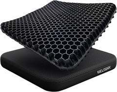 Gel Wheelchair Seat Cushion for Long Sitting – Cooling Office Chair Cushion for