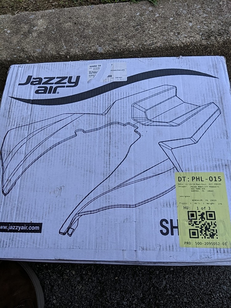 jazzy Air 2 Main Shroud,Onyx Black DGN1803737