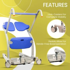 ArjoHuntleigh Sara Stedy Sit to Stand Manual Patient Lift Aid |4’11“ – 6’6″