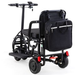 Lightweight Mobility Scooter, Cruise control, 300 W 20 Miles Range, Turn Light