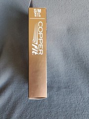 COPPER FIT ENERGY COMPRESSION SOCKS S/M 1 PAIR NYLON/SPANDEX/POLYESTER