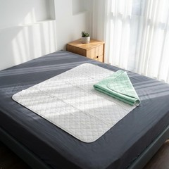 Quilted Cotton Top Underpad 34″x52″ Reusable Incontinence Bed Pads 2 Pack