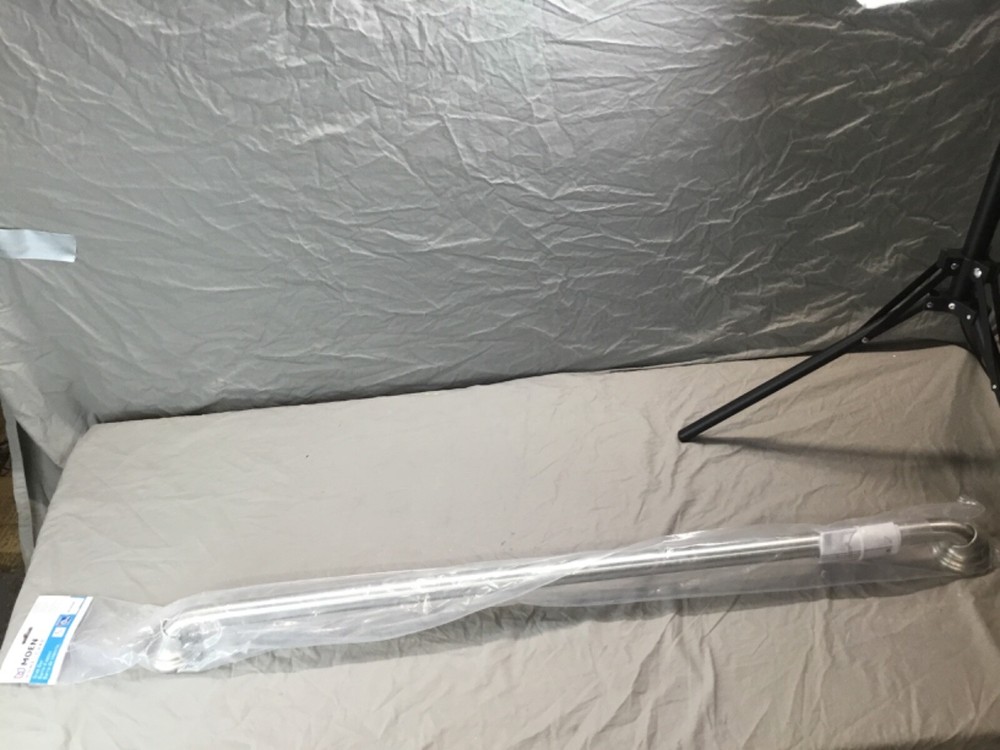 Moen 42 inch 42” Grab Bar Home Care in Brushed Nickel R8742D3GBN ADA Compliant