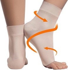 4× Ankle Brace Compression Sleeve Support Socks Foot Fasciitis Pain Relief USA