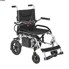 Lightweight 37.5 lbs Foldable Electric Wheelchairs Max 265lbs, 25 Miles Range