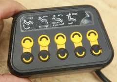 TESTED Quickie Control Plus 5 Seat Toggle Function Switchbox w/ USB PORT 130913