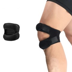 Double Patella Knee Support Strap Tendon Brace Stabilizer Tennis Pain Rellief US