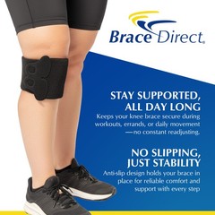 Knee Brace Anti-Slip Strap-keeps knee brace in place by Brace Direct