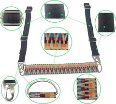 Wheelchair Foot Sling for Footrest Replacement Easy to Adjust Strap, color