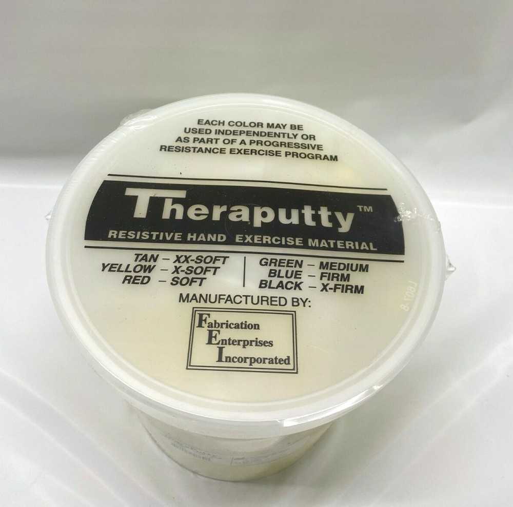 CanDo TheraPutty Standard Exercise Putty, Yellow: XSoft, 5 lb – NEW