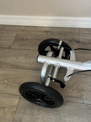 Nova Knee Scooter TKW-12 Adjustable Steerable Black w/Basket 300 lb capacity