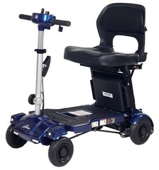 iLIVING i3 Foldable Electric Mobility Scooter, with 17″ Upgraded Seat