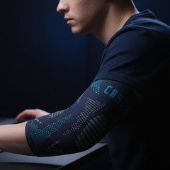 2X Elbow Brace Compression Support Sleeve Arthritis Tendonitis Reduce Joint Pain