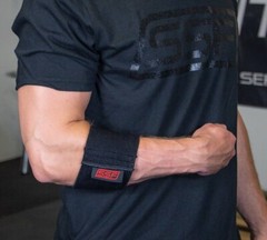 Serious Steel Fitness Compression Cuff | Forearm Compression Sleeve (Single)