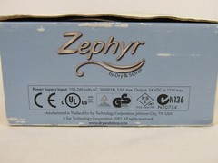 Zephyr By Dry & Store Hearing Aid Dryer-Model ZTR-Silver-Original Box-EUC