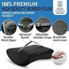 Seat Cushion &Office Chair Cushion,Lumbar Support Pillow for Office