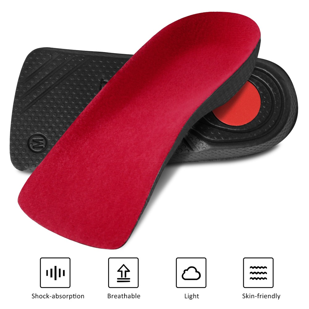 Orthotic Shoe Insoles Inserts Flat Feet High Arch Support Plantar Fasciitis Arch