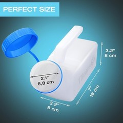 Tilcare Portable Urinal for Men – 32oz Spill Proof with Glow Lid