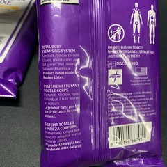 Ready Bath Luxe Antibacterial Rinse Free Bathing Cloth Scented 2 Packs Lot.