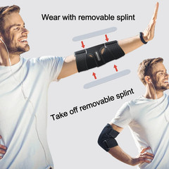 Elbow Brace,Comfortable Night Elbow Sleep Support,Elbow Splint, Adjustable St…