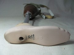 PROSTHETIC LEG LEFT BELOW-KNEE OTTO BOCK TITAN 4R52 HARDWARE KINGSLEY FLATTIE FO