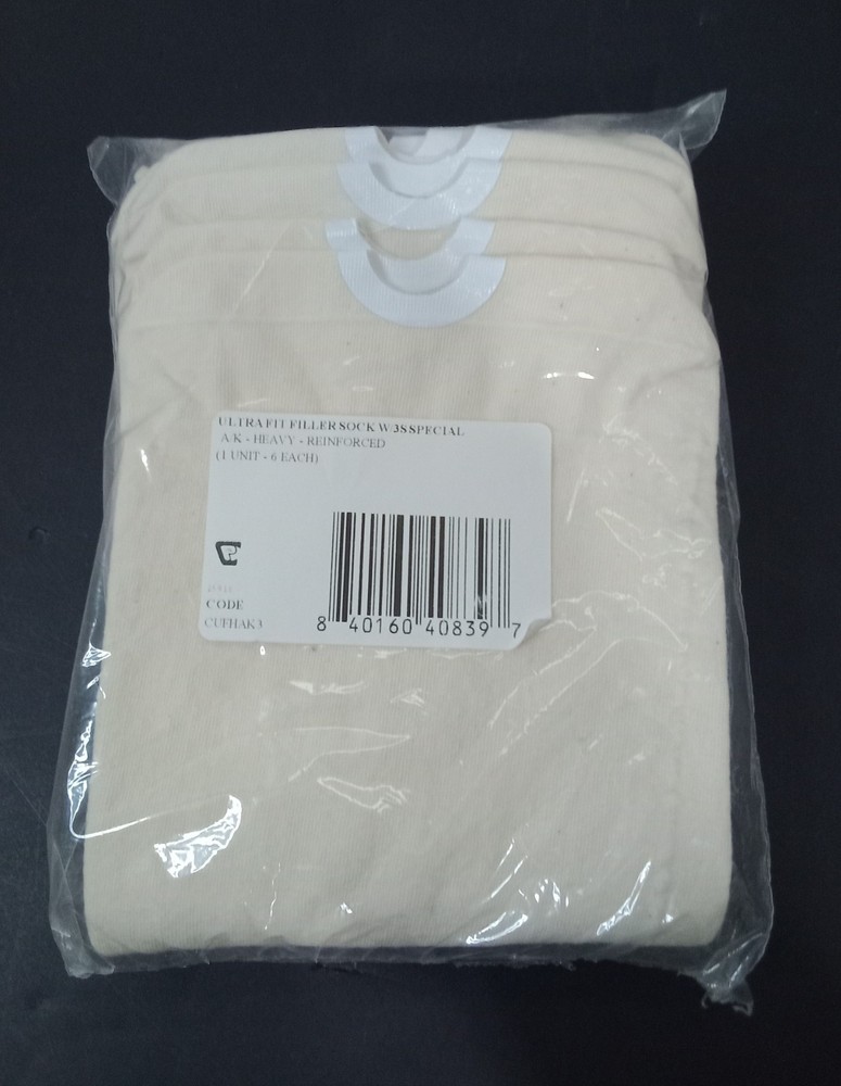 Comfort Ultra-Fit Filler Prosthetic Sock 1-Ply A/K Heavy Reinforced 6 Pack