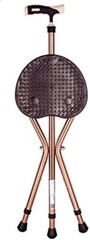 Large Capacity Crutch Chair Stool with Retractable Legs – Perfect for Seniors
