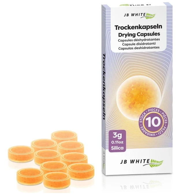 10 Hearing Aid Drying Capsules for Phonak Charger Case, C&C Dry-Cap, Starkey …