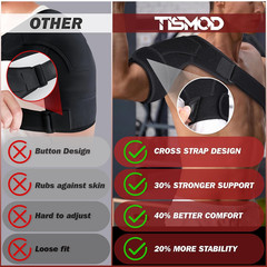 Shoulder Brace for Women Men, Rotator Cuff Support Brace for Pain Relief, L | Sh