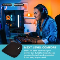 Xtreme Comforts Seat Cushions | Office Chair for Classic, Black
