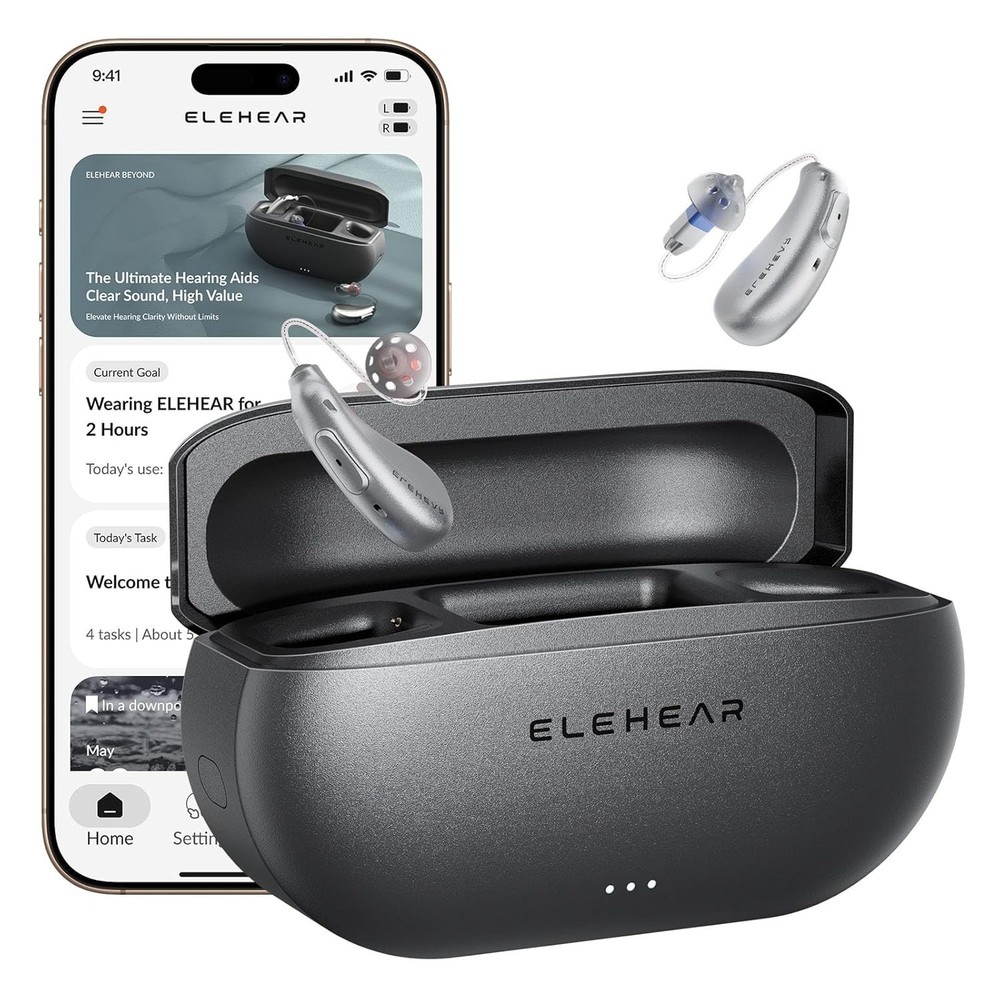 Beyond Pro Bluetooth OTC Hearing Aids for Seniors and Adults | VocClear 2.0 Tech