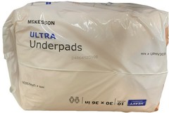 McKesson New UPHV3036 Ultra Underpads – Extra Large – Peach (10 pack)