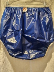 Romer Room Blue Washable Waterproof Plastic Pants XL Incontinence Diaper Cover