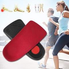 3/4 Orthotic Shoe Insoles Inserts Flat Feet High Arch Support Plantar Fasciitis