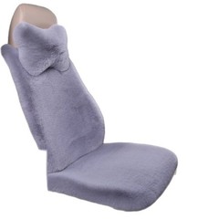 Faux Rabbit Fur Plush Car Seat Cushion Winter Warm Universal‑Fit Pad