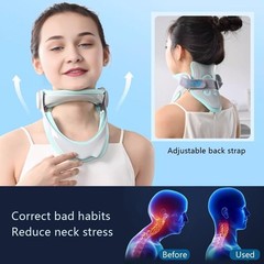 Neck Brace for Pain and Support, 360° Adjustable Cervical Light Green